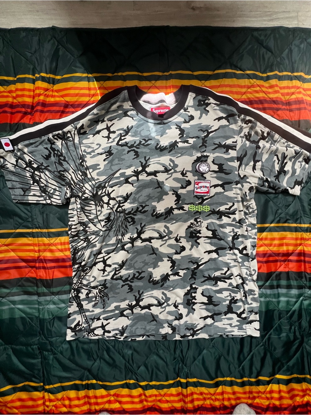 FW25 Crane S/S Top White